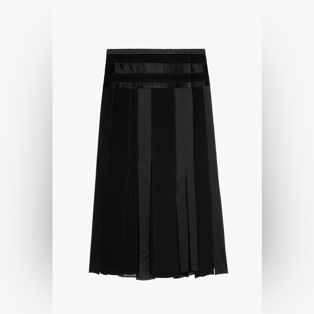 ZARA STRAPPY MIDI SKIRT LIMITED EDITION SIZE MEDIUM *NEW*